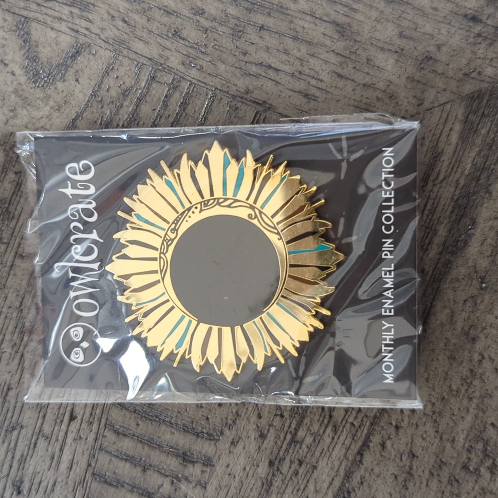 Owlcrate pin from February 2021 box